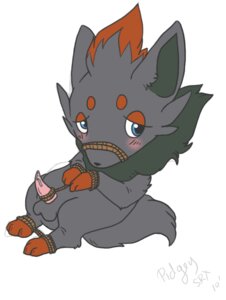 Rating: Explicit Score: 0 Tags: bdsm blush bodily_fluids bondage bound canid canine cum e621 erection feral generation_5_pokemon genital_fluids genitals male mammal nintendo nude penis pidgey_(artist) pokemon pokemon_(species) restraints rope rope_bondage solo submissive submissive_male tail zorua User: bunchy7s