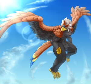 Rating: Safe Score: 0 Tags: accipitrid accipitriform anthro anthrofied avian biceps bird biri braviary e621 eagle feathered_wings feathers flying generation_5_pokemon male muscular muscular_anthro muscular_male nintendo nude pokemon pokemon_(species) pokemorph pupils quads riot41 slit_pupils solo spread_wings thick_thighs wings User: bunchy7s