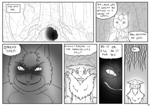 Rating: Questionable Score: 0 Tags: anthro bodily_fluids caan_(james_howard) cave chimera cold comic crying den dialogue digital_drawing_(artwork) digital_media_(artwork) domestic_cat duo e621 english_text felid feline felis forced greyscale hybrid imminent_rape imminent_sex james_howard kit_(james_howard) larger_sub line_art male mammal monochrome morning multiple_scenes plant rape_face saliva sergal size_difference submissive tears text tree wood User: bunchy7s
