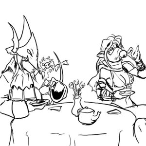 Rating: Safe Score: 0 Tags: 1:1 accessory anthro beverage black_and_white bow_ribbon breasts burmecian claws cleavage clothed clothing crossover duo e621 eyebrows female final_fantasy final_fantasy_ix fingers freya_crescent furgonomics furniture hair hasbro hat headgear headwear holding_object ink-eyes magic:_the_gathering mammal mask monochrome narrowed_eyes nezumi_(magic:_the_gathering) poison queblock rodent sketch square_enix table tail tail_accessory tea topwear white_body wizards_of_the_coast User: bunchy7s