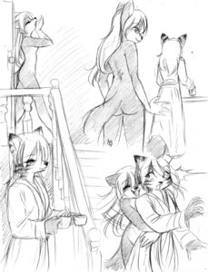 Rating: Questionable Score: 0 Tags: abluedeer anthro beverage butt canid canine casual_nudity coffee duo e621 female food graphite_(artwork) greyscale hug inside jensca kimber kitwulfen love mammal monochrome nude open_mouth romantic romantic_couple sketch surprised tail tea traditional_media_(artwork) yawn User: bunchy7s
