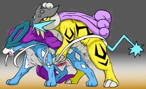 Rating: Explicit Score: 0 Tags: blue_body blue_fur bodily_fluids canid canine claws cum digitigrade dragon_soul_e drooling duo e621 erection eyes_closed feral feral_on_feral fur generation_2_pokemon genital_fluids genitals gradient_background legendary_pokemon male male/male mammal nintendo open_mouth orgasm penis pokemon pokemon_(species) purple_body purple_fur quadruped raikou red_eyes saliva simple_background suicune sweat white_body white_fur yellow_body yellow_fur User: bunchy7s
