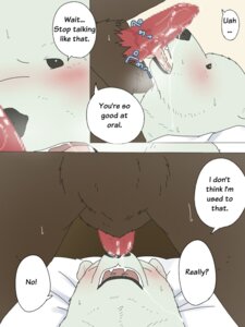 Rating: Explicit Score: 0 Tags: 3:4 ambiguous_form bear bed blush bodily_fluids brown_bear brown_body brown_fur censored comic dialogue duo e621 english_text erection fellatio fur furniture genital_fluids genitals grizzly_(shirokuma_cafe) grizzly_bear intraspecies kumao licking male male/male male_penetrated male_penetrating male_penetrating_male mammal multiple_scenes nude okatana open_mouth oral penetration penile penis penis_lick polar_bear precum saliva sex shirokuma shirokuma_cafe teeth text tongue tongue_out translated ursine User: bunchy7s