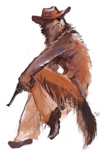 Rating: Safe Score: 0 Tags: 2011 anthro boots canid canine canis clothed clothing cowboy cowboy_hat e621 footwear gun handgun hat headgear headwear holding_gun holding_object holding_ranged_weapon holding_weapon looking_away male mammal pose racoonwolf ranged_weapon revolver shoes simple_background solo spurs tail topless weapon western wild_west wolf User: bunchy7s