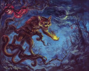 Rating: Safe Score: 0 Tags: 2011 acrylic_painting_(artwork) ambiguous_gender asian_mythology claws cloud crescent_moon donna_quinn e621 east_asian_mythology felid feral fire fog forked_tail full-length_portrait fur grey_body grey_fur in_tree japanese_mythology lamp lantern magic_user mammal moon mythology nekomata night open_mouth outside overcast painting_(artwork) paper_lantern plant portrait pupils red_lantern_(object) sharp_teeth sky slit_pupils solo stripes tail teeth traditional_media_(artwork) traditional_painting_(artwork) tree unusual_anatomy unusual_tail whiskers yellow_eyes yokai User: bunchy7s