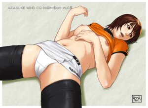 Rating: Explicit Score: 0 Tags: 1girls azasuke black_legwear black_thighhighs breasts brown_eyes brown_hair cameltoe elbow_gloves female gloves highres hitomi_yoshino lying midriff miniskirt moto_gp namco navel nipples no_bra on_back panties pussy race_queen racequeen rule34 shirt shirt_lift short_hair skirt solo spread_legs sunglasses thighhighs underwear upskirt white_panties User: bunchy7s