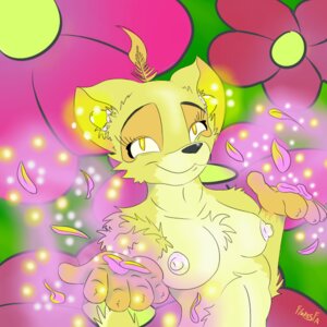 Rating: Questionable Score: 0 Tags: 1:1 breasts chest_tuft digital_media_(artwork) e621 falling_petals female flakes flower fur gloves_(marking) glowing half-length_portrait magic markings nipples nude pink_nipples plant portrait solo tuft yellow_eyes User: bunchy7s