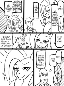 Rating: Safe Score: 0 Tags: /mlp/ 2013 3:4 anonymous black_and_white blush clothing comic dialogue duo e621 english_text equid equine eyes_closed feathered_wings feathers female feral fluttershy_(mlp) friendship_is_magic hair half-closed_eyes hasbro human long_hair male mammal monochrome my_little_pony mythological_creature mythological_equine mythology narrowed_eyes pegasus simple_background text unknown_artist wings User: bunchy7s