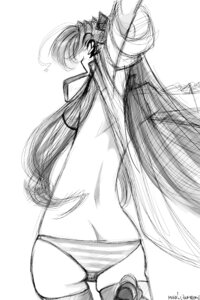 Rating: Explicit Score: 0 Tags: artist_name fate/stay_night fate_(series) female mike's_room mike156 monochrome panties rule34 solo striped striped_panties thighhighs tohsaka_rin topless underwear url User: bunchy7s