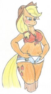 Rating: Questionable Score: 0 Tags: angry anthro anthrofied applejack_(mlp) blush boots bottomwear clothing cowboy_hat duragan e621 earth_pony equid equine female footwear friendship_is_magic hasbro hat headgear headwear hi_res horse mammal my_little_pony panties pony rikmccloud shoes shorts solo tail underwear User: bunchy7s