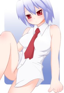 Rating: Questionable Score: 0 Tags: blue_hair bottomless dress_shirt female kotonomiya_yuki kurappii necktie no_panties rule34 shirt solo suigetsu User: bunchy7s