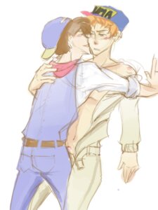 Rating: Explicit Score: 0 Tags: blush gray_(harvest_moon) harvest_moon jack_(harvest_moon) kabedon male male_only mischievous_smile pushed_against_wall rule34 smirk tagme yaoi User: bunchy7s