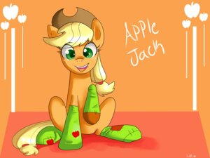 Rating: Safe Score: 0 Tags: 2013 4:3 apple applejack_(mlp) blonde_hair clothing cowboy_hat e621 earth_pony equid equine female feral food footwear freckles friendship_is_magic fruit green_eyes hair hasbro hat headgear headwear hi_res horse legwear mammal my_little_pony orange_background patch_(fabric) plant pon3splash pony simple_background sitting smile socks solo User: bunchy7s