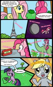 Rating: Safe Score: 0 Tags: binoculars blonde_hair blue_eyes blue_hair breaking_the_fourth_wall comic crown cutie_mark derp_eyes derpy_hooves_(mlp) dinosaur e621 earth_pony eiffel_tower english_text equid equine feathered_wings feathers female feral fluttershy_(mlp) friendship_is_magic fur group hair hasbro headgear hi_res horn horse long_hair mammal moon multicolored_hair my_little_pony mythological_creature mythological_equine mythology pegasus pink_body pink_fur pink_hair pinkie_pie_(mlp) pony prehistoric_species princess_luna_(mlp) purple_hair real_world reptile scalie short_hair space speccysy tail text twilight_sparkle_(mlp) two_tone_hair unicorn winged_unicorn wings yellow_body yellow_feathers User: bunchy7s