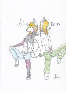 Rating: Explicit Score: 0 Tags: absent_frequency animal_genitalia animal_penis anthro balls bandage bdsm blue_eyes bondage bound bulge canid canine canine_genitalia canine_penis canis chain chain_leash clothed clothing collar crayon_(artwork) domestic_dog duo e621 erection genitals graphite_(artwork) hair husky imperfection jag_(artist) knot leash long_hair looking_at_viewer male male/male mammal mixed_media muscular nipples nordic_sled_dog notched_ear penis ribbons scar short_hair simple_background sitting skimpy smile smirk spitz spread_legs spreading tail topless traditional_media_(artwork) underwear white_background User: bunchy7s