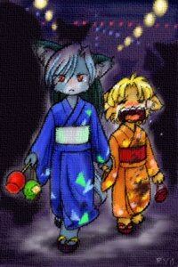 Rating: Safe Score: 0 Tags: 2:3 al_(ryou) anthro aria_(ryou) asian_clothing blush bodily_fluids clothing crying duo e621 east_asian_clothing female hand_holding japanese_clothing night red_eyes ryou tears walking yukata User: bunchy7s