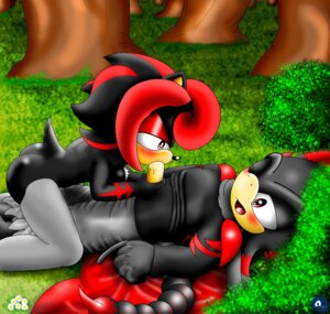 Rating: Explicit Score: 0 Tags: 2011 anthro anthro_on_anthro arachnid arthropod bigdon1992 blush bottomwear clothed clothed_sex clothing detailed_background duo e621 erection eulipotyphlan fan_character fellatio female female_penetrated forest fully_clothed genitals hedgehog legwear legwear_only male male/female male_penetrating male_penetrating_female mammal mostly_nude nature oral oral_penetration outside pants penetration penile penis plant scorpion sega sex shady shadythehedgehog1000 sonic_the_hedgehog_(series) thigh_highs tree wood zephir User: bunchy7s