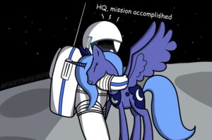Rating: Safe Score: 0 Tags: astronaut blue_hair cutie_mark duo e621 equid equine eyes_closed feathered_wings feathers female feral friendship_is_magic hair hasbro horn hug long_hair mammal miketheuser moon my_little_pony mythological_creature mythological_equine mythology on_the_moon princess_luna_(mlp) quadruped space star tail winged_unicorn wings User: bunchy7s