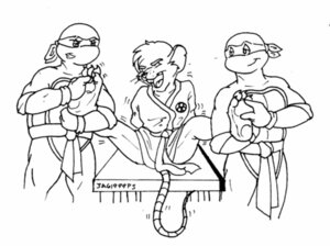 Rating: Safe Score: 0 Tags: anthro black_and_white bound brown_rat e621 feet group hindpaw jag_(artist) line_art low_res male mammal master_splinter monochrome murid murine paws pen_(artwork) rat reptile rodent scalie tail teenage_mutant_ninja_turtles teenage_mutant_ninja_turtles_(1987) tickling traditional_media_(artwork) turtle User: bunchy7s