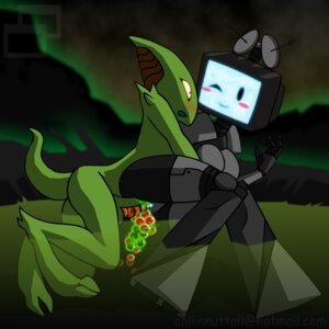 Rating: Explicit Score: 0 Tags: 1:1 2013 2_toes 4_fingers anthro balls blush breasts duo e621 egg eye_contact feet female female_penetrated fingers from_behind_position genitals green_body hi_res hug looking_at_another machine male male/female male_penetrating male_penetrating_female non-mammal_breasts open_mouth oviposition penetration penile penile_penetration penis penis_in_vagina reptile robot scalie screen screen_face sex slushy toes vaginal vaginal_penetration vulva what User: bunchy7s