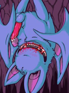 Rating: Explicit Score: 0 Tags: balls bat blood blush bodily_fluids chest_tuft cum cum_string dangling e621 erection eyeless feral fluffy fur generation_1_pokemon genital_fluids genitals hi_res male mammal membrane_(anatomy) membranous_wings nintendo nude penis pokemon pokemon_(species) rathmutatio smile solo teeth tuft unavailable_at_source upside_down wings zubat User: bunchy7s