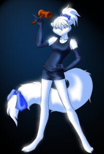 Rating: Safe Score: 0 Tags: anthro black_background blue_eyes clothed clothing devilkitten_yami domestic_cat e621 felid feline felis female fur hair hammer mammal simple_background solo tail tools white_body white_fur white_hair User: bunchy7s