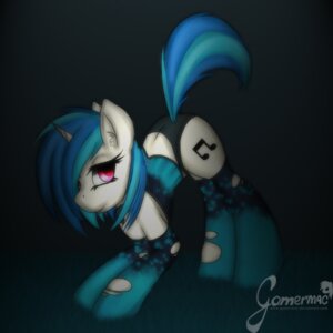 Rating: Questionable Score: 0 Tags: 1:1 clothed clothing cutie_mark e621 equid equine female feral friendship_is_magic gamermac hasbro horn lingerie looking_at_viewer mammal my_little_pony mythological_creature mythological_equine mythology smile solo unicorn vinyl_scratch_(mlp) User: bunchy7s