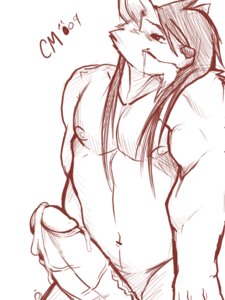 Rating: Explicit Score: 0 Tags: 3:4 anthro biped bodily_fluids canid canine canis cum drooling e621 erection genital_fluids genitals grin hyper komboochie looking_at_viewer male mammal monochrome muscular muscular_anthro muscular_male nude penis pose presenting red_wolf saliva sketch smile solo standing wolf wolf_nanaki User: bunchy7s