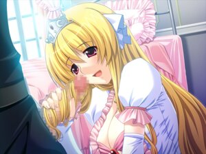 Rating: Explicit Score: 0 Tags: 1boy 1girls 2d blonde_hair breasts brooch cecilia_buruushiea censored cleavage clothing detached_sleeves dress erection female female_focus fingernails game_cg genitals hair_around_penis hairjob handjob ino jewelry kei_(bekei) large_breasts long_hair looking_at_genitalia looking_at_penis male mosaic_censoring open_mouth partial_male penis pink_eyes princess sex shiawase_na_ohimesama smile smiling_at_genitalia smiling_at_penis straight testicles tiara unseen_male_face User: bunchy7s