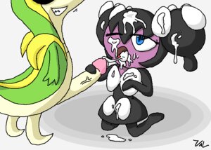 Rating: Explicit Score: 0 Tags: female gothorita nintendo pokemon pokemon_(species) pokemon_bw rule34 snivy val_(artist) User: bunchy7s