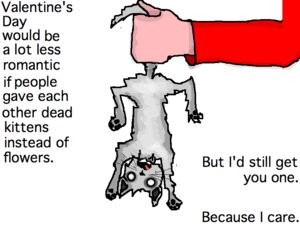 Rating: Safe Score: 0 Tags: 4:3 allie_brosh ambiguous_gender death domestic_cat duo e621 english_text felid feline felis feral holidays humor hyperbole_and_a_half male mammal quadruped simple_background solo_focus tail text valentine's_day white_background young young_ambiguous young_feral User: bunchy7s