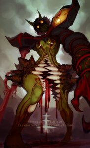 Rating: Questionable Score: 0 Tags: armor berserk_ryuko blood bodily_fluids corruption ctkhullo e621 fangs female hi_res horn humanoid kamui_(kill_la_kill) kill_la_kill melee_weapon monster monstrous_humanoid nightmare_fuel ryuko_matoi senketsu solo studio_trigger sword teeth text thorns url weapon what yellow_eyes User: bunchy7s