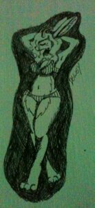 Rating: Questionable Score: 0 Tags: anthro anthrofied antlers big_breasts big_ears bikini blue_hair breasts clothed clothing collar crossed_legs e621 eyes_closed female freckles fur grey_body grey_fur hair horn jackalope jackalope_dewey jackalopedewey lagomorph long_hair mammal monochrome navel partially_clothed simple_background sketch solo stripes swimwear two-piece_swimsuit wavy_hair wide_hipped_female wide_hips User: bunchy7s