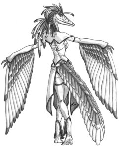 Rating: Safe Score: 0 Tags: 2008 anthro archaeopteryx biped clothing corset digitigrade dinosaur e621 feathered_dinosaur feathered_scalie feathered_wings feathers female hair legwear lingerie looking_at_viewer looking_back monochrome ponytail predaguy prehistoric_species reptile saurischian scalie simple_background solo standing theropod topwear white_background wings User: bunchy7s Rating: Safe Score: 0 Tags: 2008 anthro archaeopteryx biped clothing corset digitigrade dinosaur e621 feathered_dinosaur feathered_scalie feathered_wings feathers female hair legwear lingerie looking_at_viewer looking_back monochrome ponytail predaguy prehistoric_species reptile saurischian scalie simple_background solo standing theropod topwear white_background wings User: bunchy7s