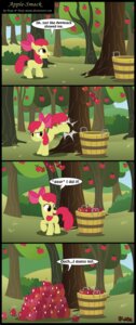 Rating: Safe Score: 0 Tags: absurd_res amber_eyes apple apple_bloom_(mlp) bucket comic container e621 earth_pony english_text equid equine fail female feral food friendship_is_magic fruit fur grass hair hasbro hi_res horse mammal my_little_pony outside plant pony quadruped red_hair ribbons shrub solo tail text toxic-mario tree url wood yellow_body yellow_fur young young_female young_feral User: bunchy7s