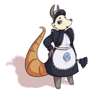 Rating: Safe Score: 0 Tags: 1:1 american_opossum anthro clothing demidas e621 feet female fingers fur grey_nose holding_object maid_uniform mammal marsupial multicolored_body multicolored_fur poppy_opossum poppy_opossum_(character) shaded simple_background solo standing tail toes uniform virginia_opossum white_background white_body white_fur User: bunchy7s