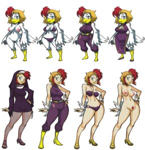 Rating: Explicit Score: 0 Tags: alternate_species animal_humanoid anthro anthrofied avian big_breasts bird bittenhard breasts chicken cleavage cleavage_cutout clothed clothing cutout digital_media_(artwork) duo e621 eto_rangers female galliform genitals humanoid humanoid_face humanoidized mammal nude nun off/on phasianid rule34 simple_background tagme tart tart_(eto_rangers) vulva white_background User: bunchy7s