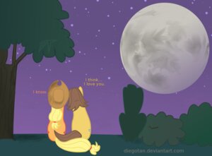 Rating: Safe Score: 0 Tags: accessory apple applejack_(mlp) blonde_hair branch brown_hair caramel_(mlp) clothing cutie_mark dialogue diegotan duo e621 earth_pony english_text equid equine female feral food friendship_is_magic fruit fur hair hair_accessory hairband hasbro hat headgear headwear horse male mammal moon my_little_pony night orange_body orange_fur outside plant pony shrub sky star starry_sky text tree watermark wood yellow_body yellow_fur User: bunchy7s