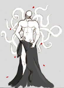 Rating: Questionable Score: 0 Tags: back_tentacles bald clothed clothing creepypasta e621 evil_grin faceless hi_res male monster muscular muscular_male sex_offenderman slenderman smile solo tall teasing tentacle_creature tentacles topless trollpasta white_body white_skin User: bunchy7s