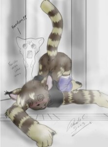 Rating: Questionable Score: 0 Tags: 5_fingers anthro ass_up barefoot biped black_body black_fur blush bottomwear bottomwear_down brown_body brown_fur clothed clothing dialogue dipstick_ears domestic_cat e621 ear_markings ear_tuft english_text feet felid feline felis fingers front_view fur inner_ear_fluff male mammal markings matoc multicolored_ears pants pants_down partially_clothed raised_tail shirt solo spiral spiral_eyes spirit stripes tail tan_body tan_fur text topwear tuft User: bunchy7s Rating: Questionable Score: 0 Tags: 5_fingers anthro ass_up barefoot biped black_body black_fur blush bottomwear bottomwear_down brown_body brown_fur clothed clothing dialogue dipstick_ears domestic_cat e621 ear_markings ear_tuft english_text feet felid feline felis fingers front_view fur inner_ear_fluff male mammal markings matoc multicolored_ears pants pants_down partially_clothed raised_tail shirt solo spiral spiral_eyes spirit stripes tail tan_body tan_fur text topwear tuft User: bunchy7s