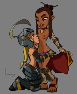 Rating: Explicit Score: 0 Tags: 2girls 4_fingers 4_toes armor artist_name artist_signature blonde_hair blue_eyes blush breasts brown_eyes brown_hair countess_(dungeon_defenders) dark_hair dark_skin dungeon_defenders feather female helmet initiate_(dungeon_defenders) kissing licking light_skin long_hair looking_down looking_up lumby medieval_armour multiple_females multiple_girls necklace nipples rule34 sideboob small_breasts topless transparent_background undressing undressing_another yuri User: bunchy7s