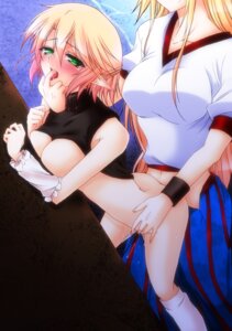 Rating: Explicit Score: 0 Tags: blonde_hair blush bottomless breasts elf error faceless_futa female finger_in_mouth futa_on_female futa_with_female futanari green_eyes hazuki_rui highres hoshiguma_yuugi intersex kneehighs large_breasts midriff mizuhashi_parsee no_bra oni pointy_ears pussy pussy_juice rule34 saliva shirt_lift tear tenka_no_nuuboo touhou when_you_see_it User: bunchy7s