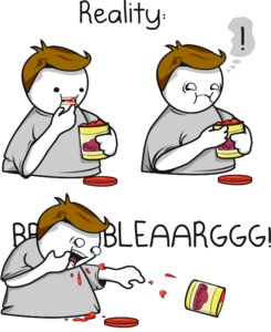Rating: Safe Score: 0 Tags: asphyxiation choking comic e621 english_text grandfathered_content human male mammal not_furry playdoh simple_background solo text the_oatmeal the_truth white_background User: bunchy7s