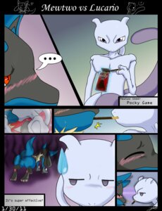 Rating: Safe Score: 0 Tags: 2011 ambiguous_gender anthro black_body black_fur blue_body blue_fur blush canid canine comic e621 ellipsis felid food fur generation_1_pokemon generation_4_pokemon heart_symbol humanoid_pointy_ears kissing kokoro-tokoro legendary_pokemon lucario mammal mewtwo nintendo pocky pocky_game pointy_ears pokemon pokemon_(species) purple_eyes question_mark red_eyes spikes yellow_body yellow_fur User: bunchy7s