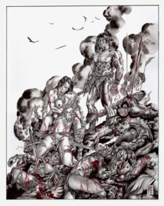 Rating: Explicit Score: 0 Tags: 2010 b&ecirc;lit chainmail chainmail_bikini conan conan_the_barbarian_(series) dated dynamite_comics female gene_espy marvel marvel_comics monochrome multiple_females multiple_girls red_sonja red_sonja_(comics) rule34 signature tagme uncensored yuri User: bunchy7s