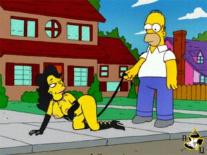 Rating: Explicit Score: 0 Tags: 1boy 1girls 20th_century_studios accurate_art_style all_fours bitch_taken_for_walk breasts clothes color day female homer_simpson human julia_(the_simpsons) leash male nipples nude outdoors petplay pig_tsar rule34 spiked_collar tagme the_simpsons yellow_body yellow_skin User: bunchy7s
