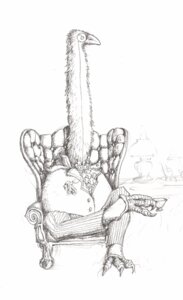 Rating: Safe Score: 0 Tags: 3_toes avian beak bird chair classy clothed clothed_feral clothing container cup e621 emu eyewear feet feral furniture gentleman lamp line_art long_neck male monochrome monocle ratite simple_background solo tea_cup toes topwear unknown_artist vest what User: bunchy7s