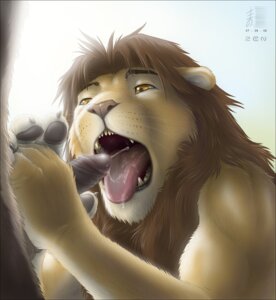 Rating: Explicit Score: 0 Tags: anthro bodily_fluids cum cum_in_mouth cum_inside cum_on_tongue duo e621 erection felid fellatio fur genital_fluids genitals hi_res humanoid_genitalia humanoid_penis lion male male/male male_penetrated male_penetrating male_penetrating_male mammal oral pantherine penetration penile penis sex simple_background tongue zenthetiger User: bunchy7s