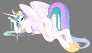 Rating: Explicit Score: 0 Tags: alpha_channel anthro anthrofied autumn_sunrise biped breasts butt crown e621 equid equine feathered_wings feathers female friendship_is_magic genitals hasbro headgear hooves horn looking_back lying mammal my_little_pony mythological_creature mythological_equine mythology nipples on_front pinup pose princess princess_celestia_(mlp) royalty side_boob simple_background solo tail transparent_background vulva white_body white_feathers winged_unicorn wings User: bunchy7s