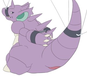 Rating: Explicit Score: 0 Tags: bound color feral horn maggotscookie male male_only nidoking pokemon pokemon_(species) purple_skin rule34 solo tagme User: bunchy7s